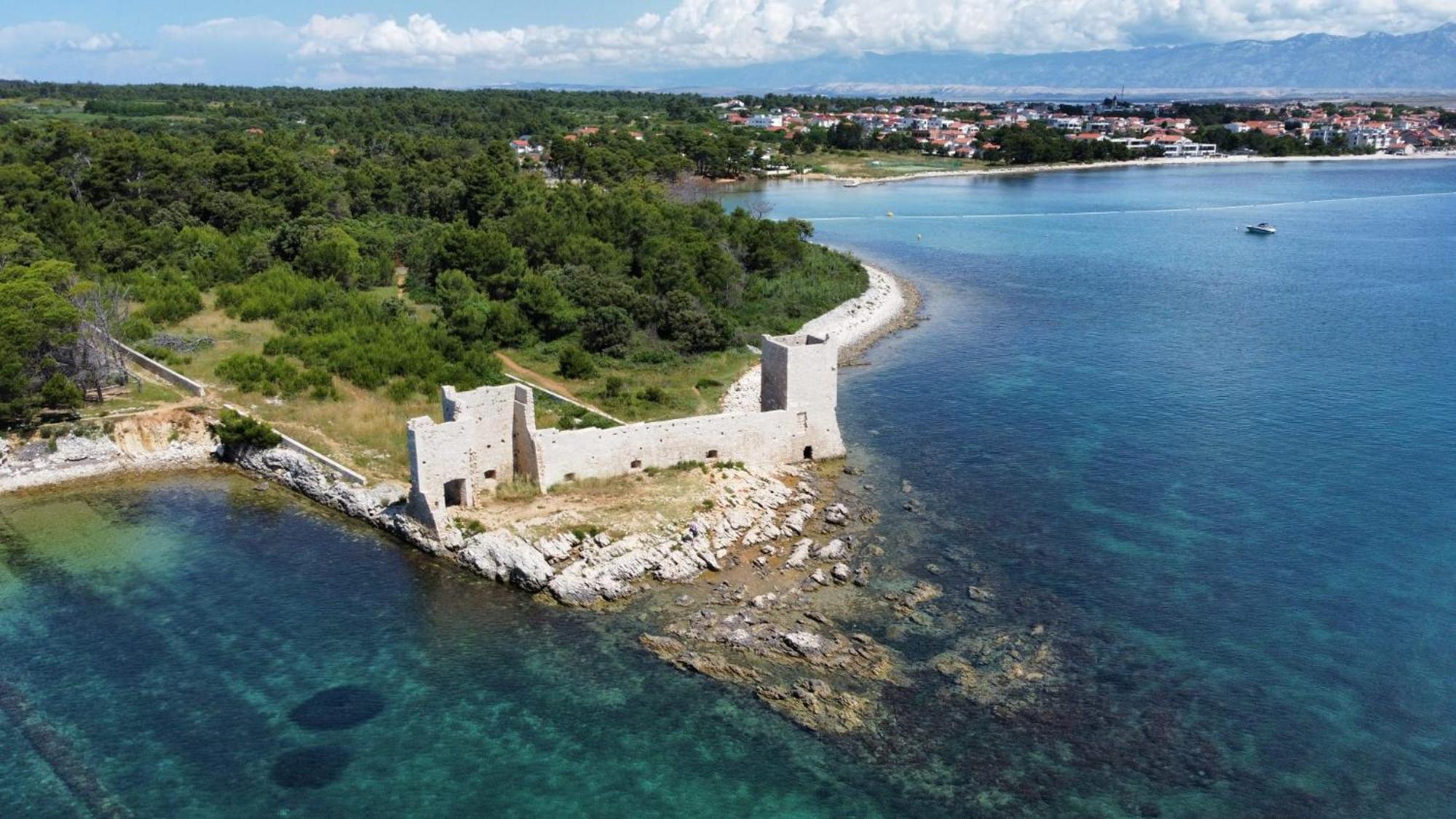 Morska Vila Apartment Vir Esterno foto